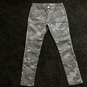 Camo pants.